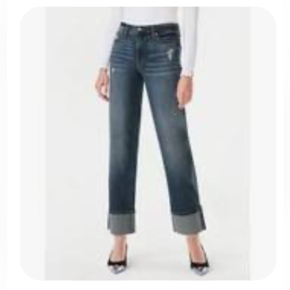 Women's Dark Blue Jeans
